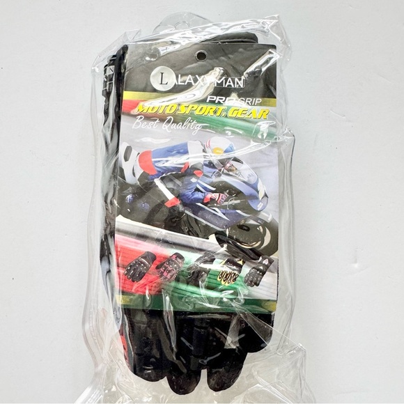 GalaxyMan MotoSport Gear Pro Grip Motocross Racing Motorcycle  Gloves Large - Picture 1 of 8
